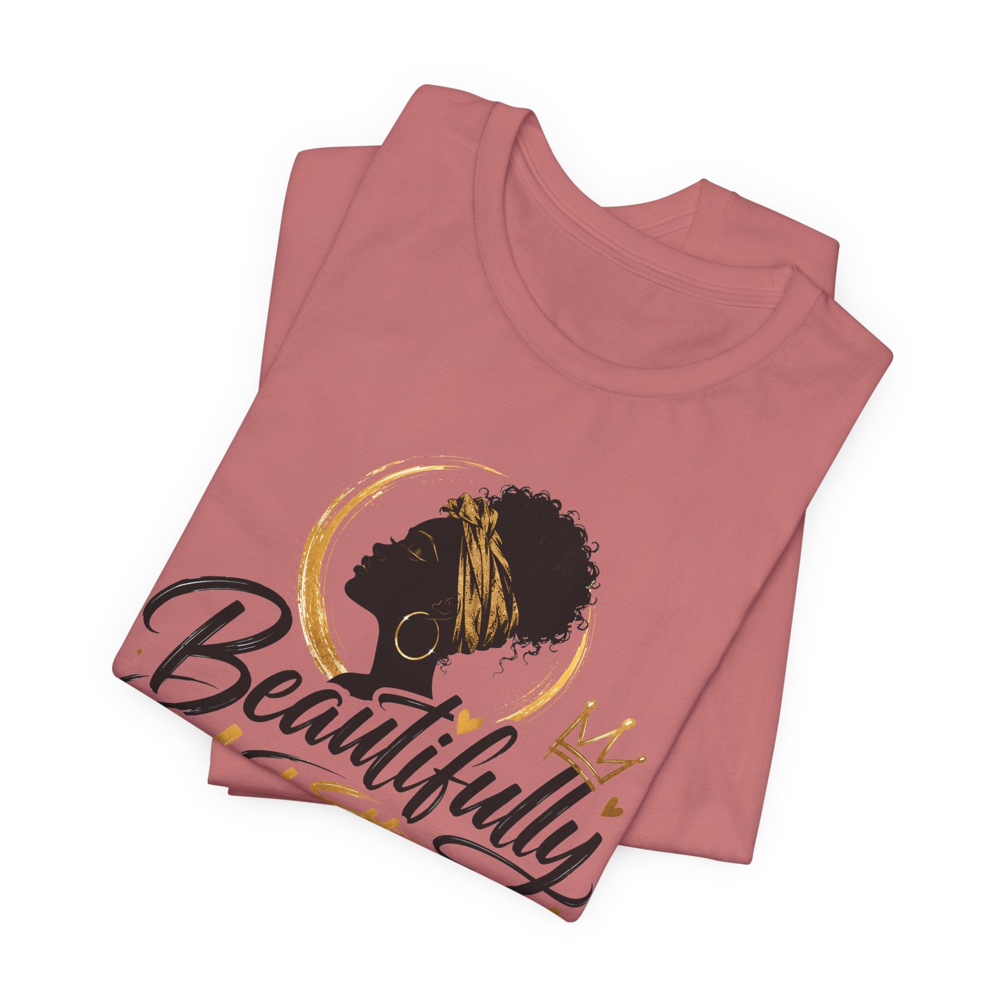 Beautifully Unbothered T-Shirt — Empowering Afrocentric Graphic Tee