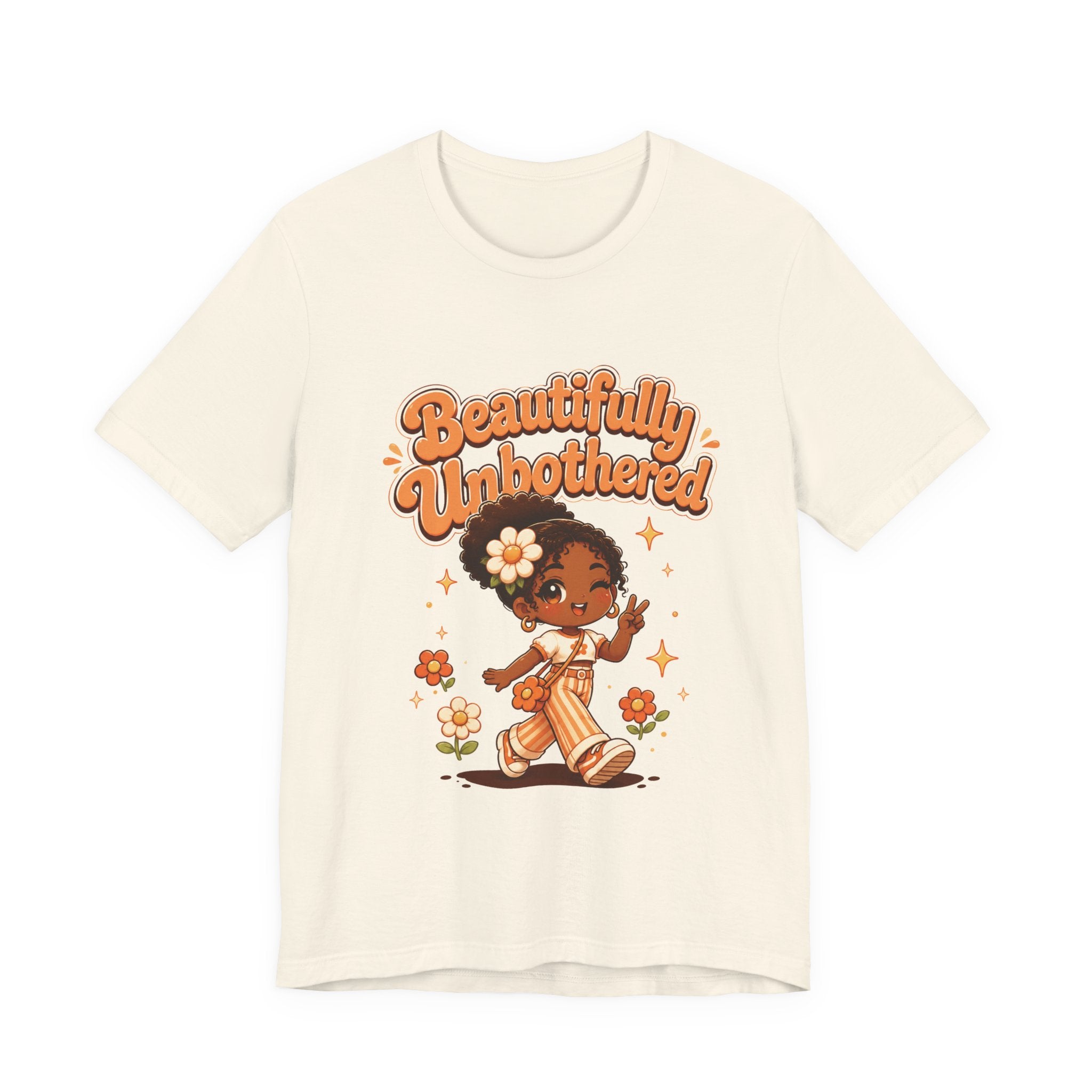 Beautifully Unbothered T-Shirt Orange
