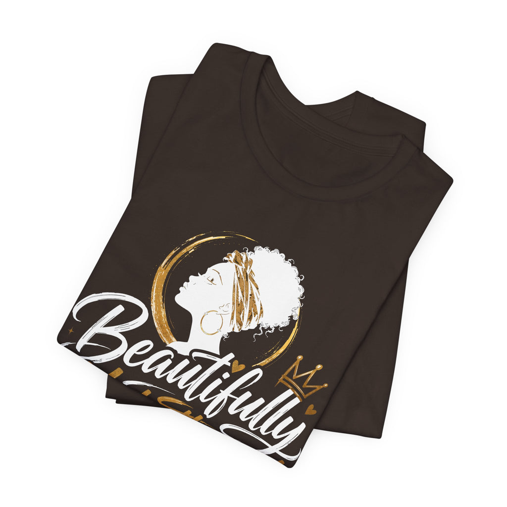 Beautifully Unbothered T-Shirt — Empowering Afrocentric Graphic Tee
