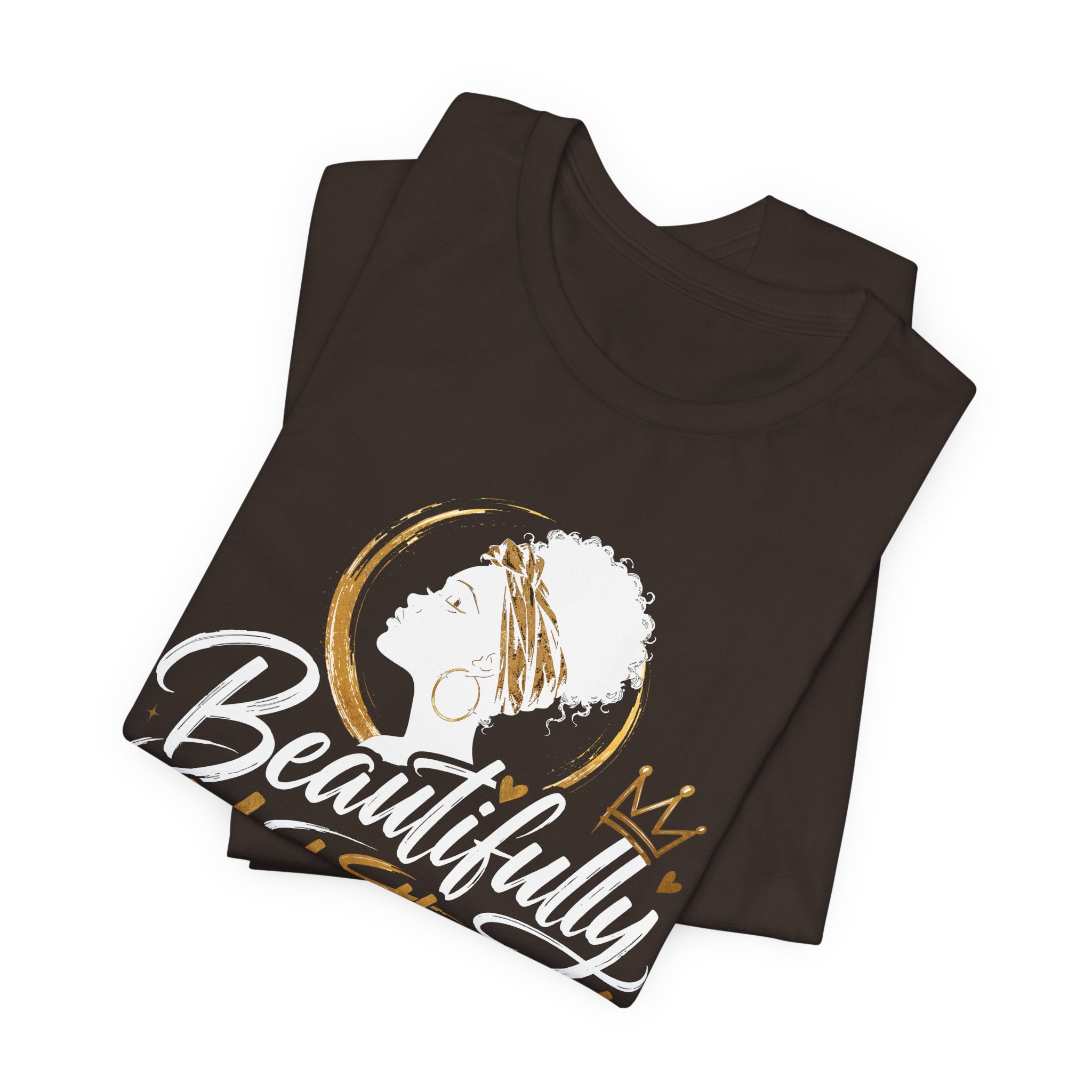 Beautifully Unbothered T-Shirt — Empowering Afrocentric Graphic Tee