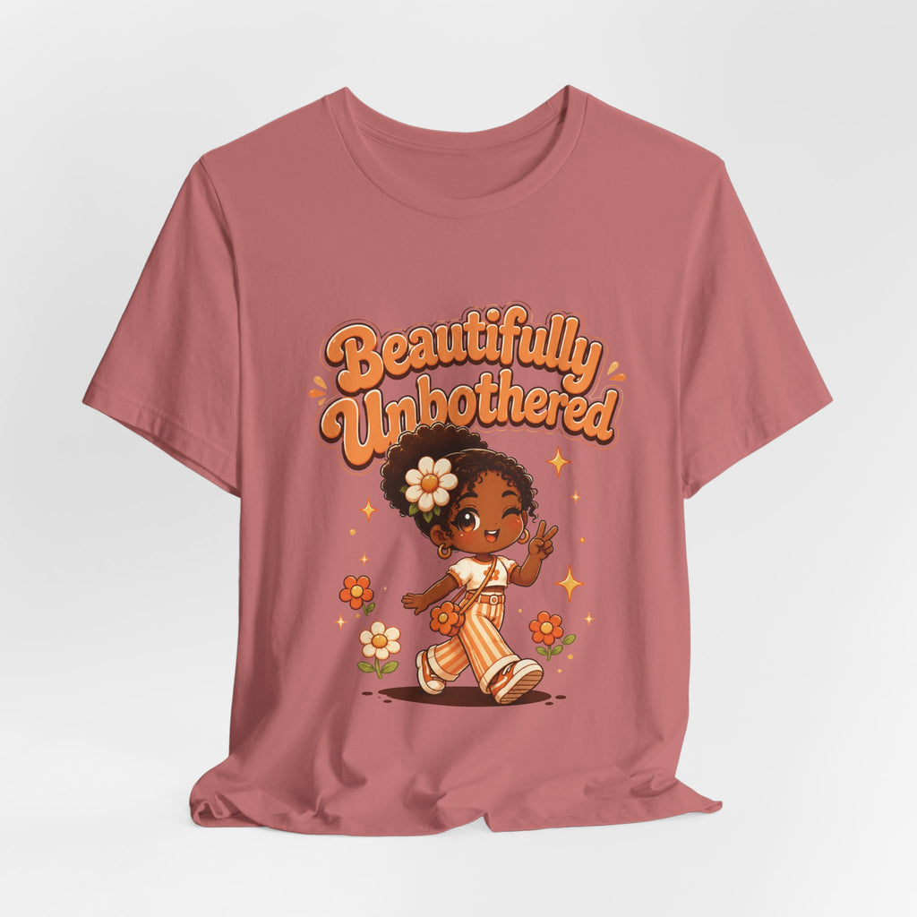 Beautifully Unbothered T-Shirt Orange