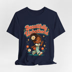 Beautifully Unbothered Tee — Retro Cute Girl Graphic T‑Shirt