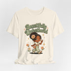 Beautifully Unbothered Tee — Retro Cute Girl Graphic T-Shirt