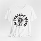 Let Yourself Bloom Sunflower T-Shirt — Positive Gardening Graphic Tee