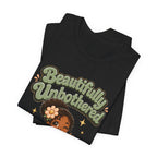 Beautifully Unbothered Tee — Retro Cute Girl Graphic T-Shirt