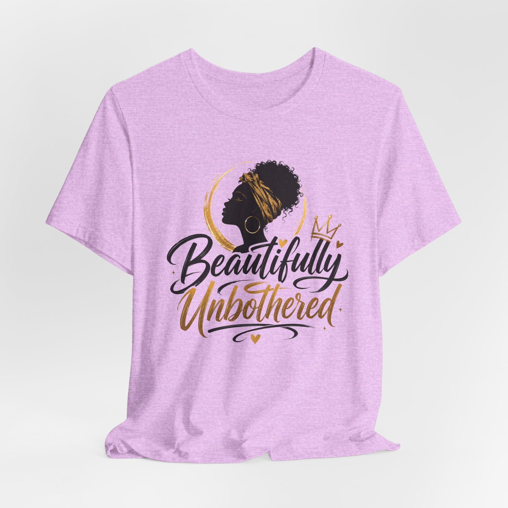 Beautifully Unbothered T-Shirt — Empowering Afrocentric Graphic Tee