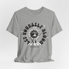 Let Yourself Bloom Sunflower T-Shirt — Positive Gardening Graphic Tee