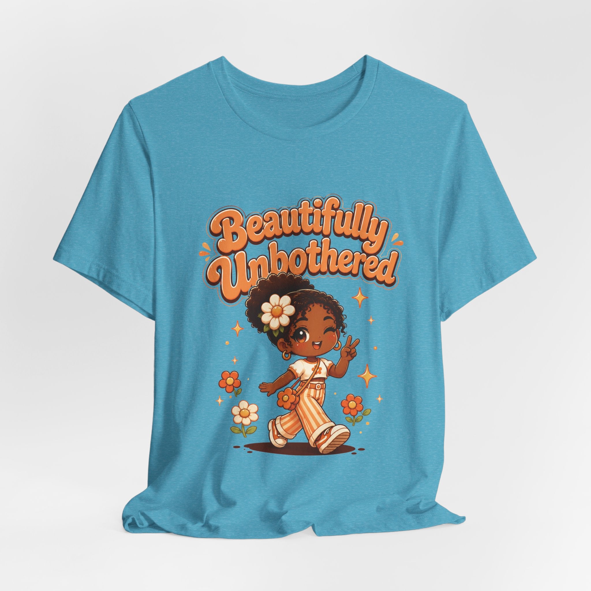 Beautifully Unbothered T-Shirt Orange
