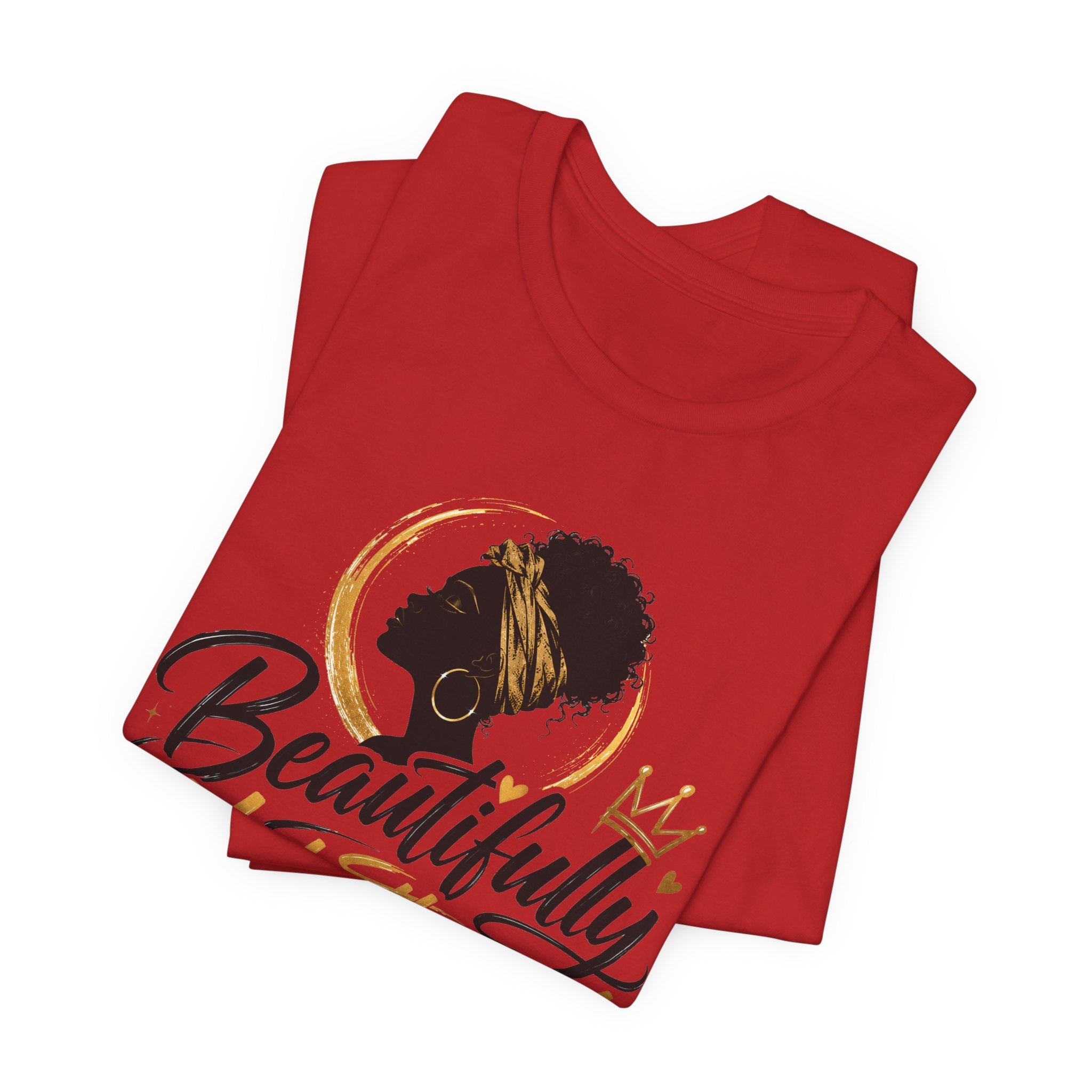 Beautifully Unbothered T-Shirt — Empowering Afrocentric Graphic Tee