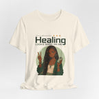 Healing Looks Good On Me Loc Tee — Empowering Self-Care Graphic T-Shirt