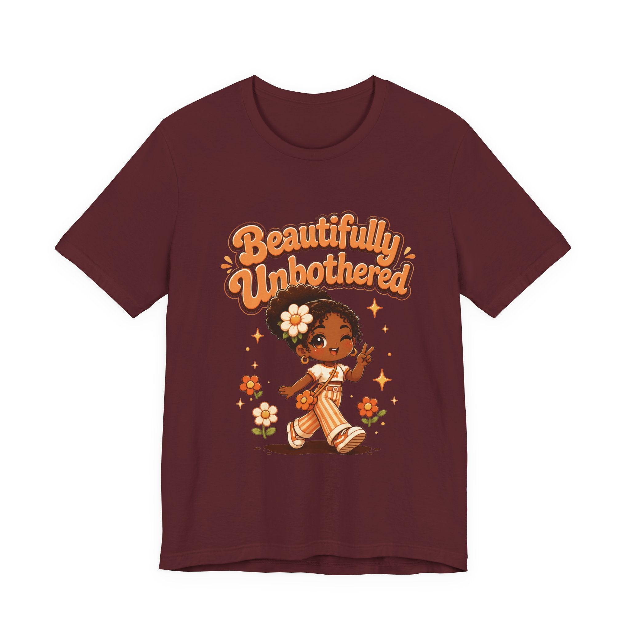 Beautifully Unbothered T-Shirt Orange