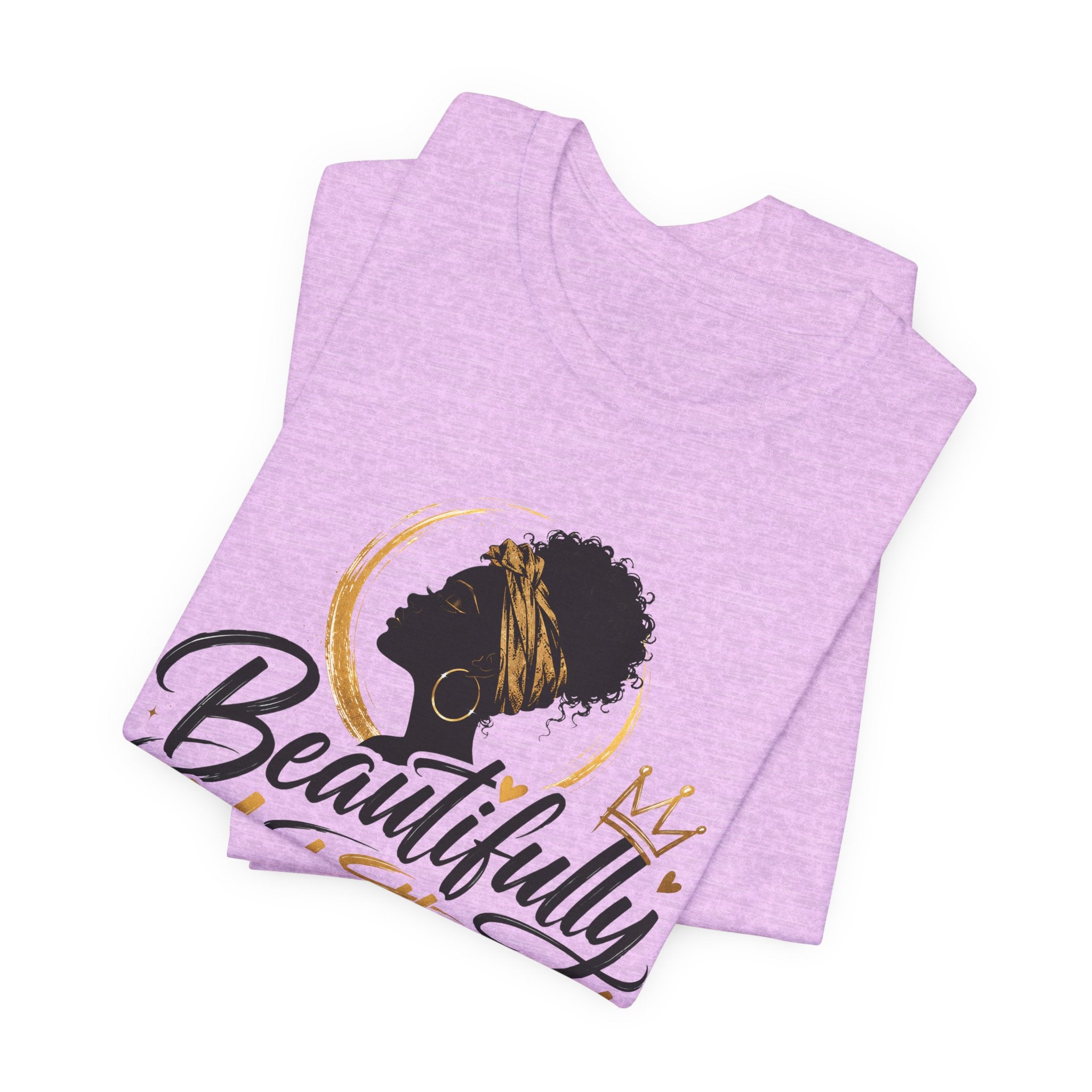 Beautifully Unbothered T-Shirt — Empowering Afrocentric Graphic Tee