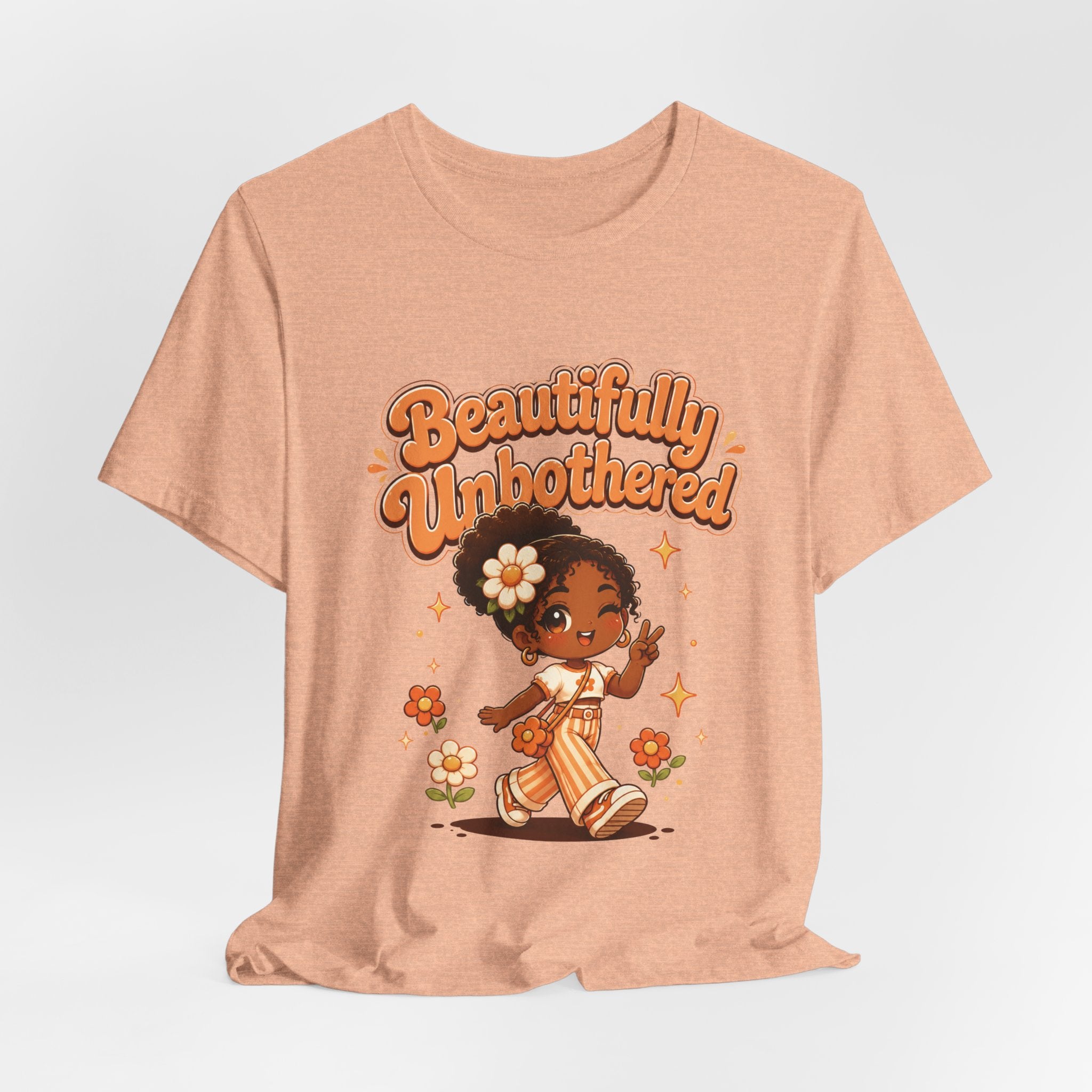 Beautifully Unbothered T-Shirt Orange