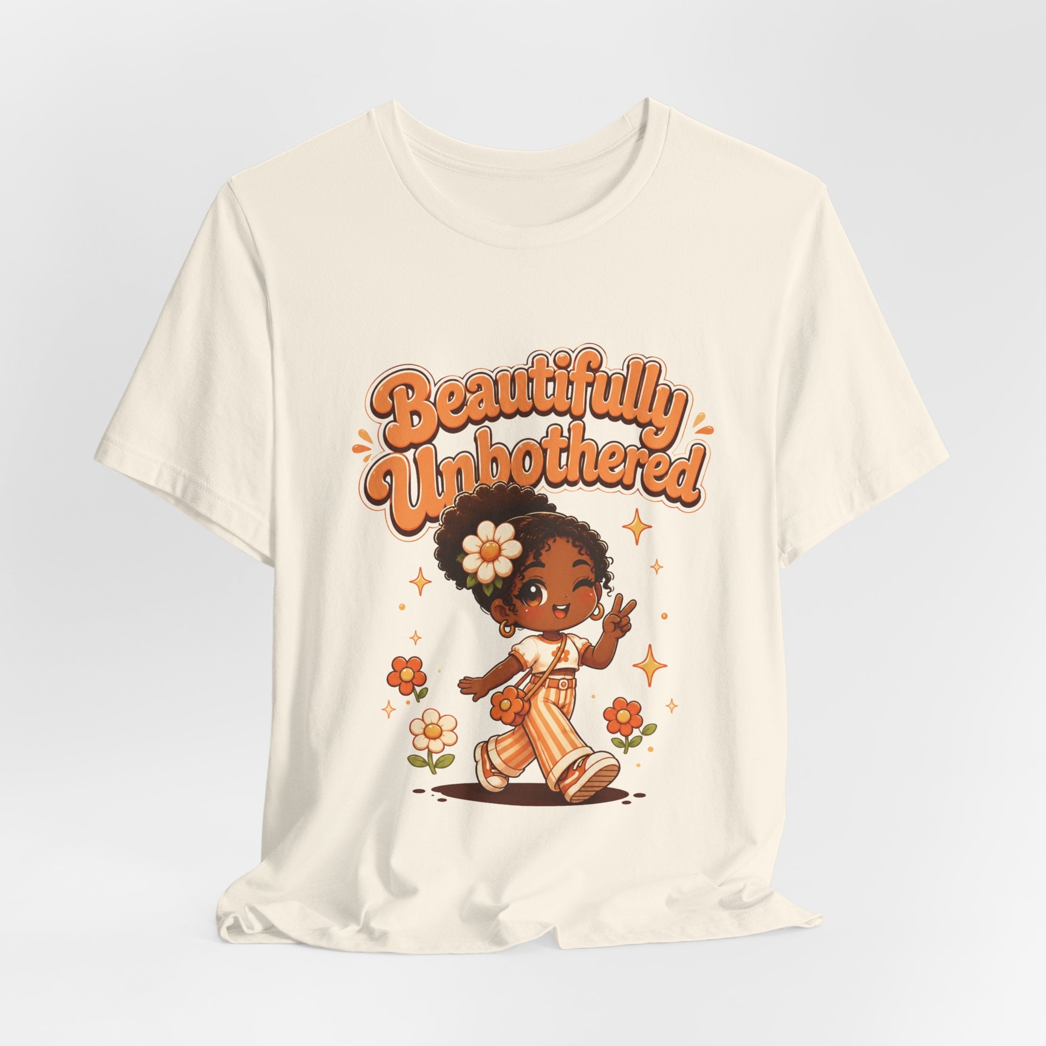 Beautifully Unbothered T-Shirt Orange