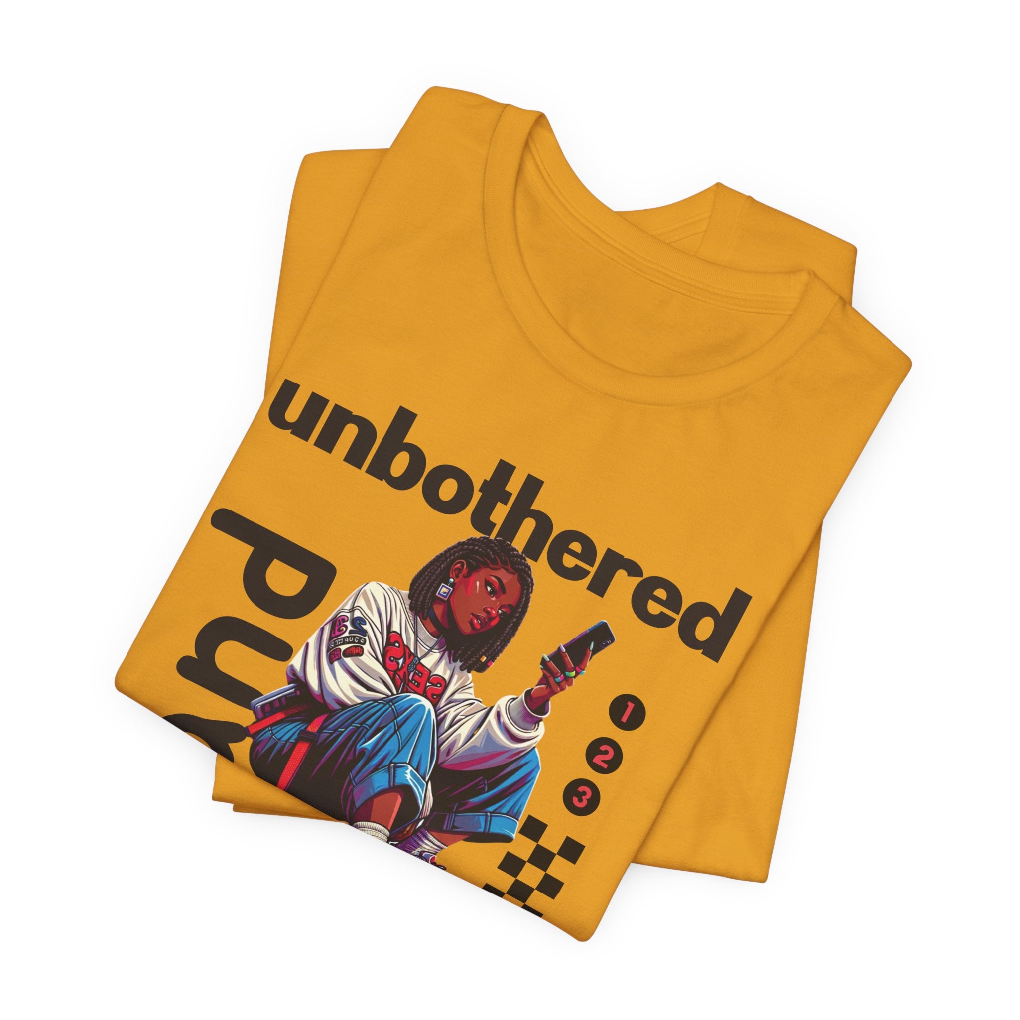 Unbothered and Unavailable Graphic Tee — Casual Streetwear Shirt