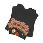 Beautifully Unbothered Tee — Retro Cute Girl Graphic T‑Shirt