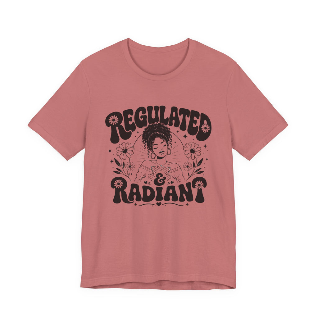 Regulated & Radiant Floral Graphic Tee