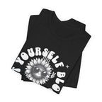 Let Yourself Bloom Sunflower T-Shirt — Positive Gardening Graphic Tee