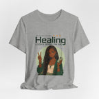 Healing Looks Good On Me Loc Tee — Empowering Self-Care Graphic T-Shirt