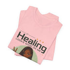 Healing Looks Good On Me Loc Tee — Empowering Self-Care Graphic T-Shirt