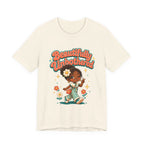 Beautifully Unbothered Tee — Retro Cute Girl Graphic T‑Shirt