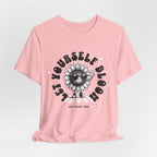 Let Yourself Bloom Sunflower T-Shirt — Positive Gardening Graphic Tee