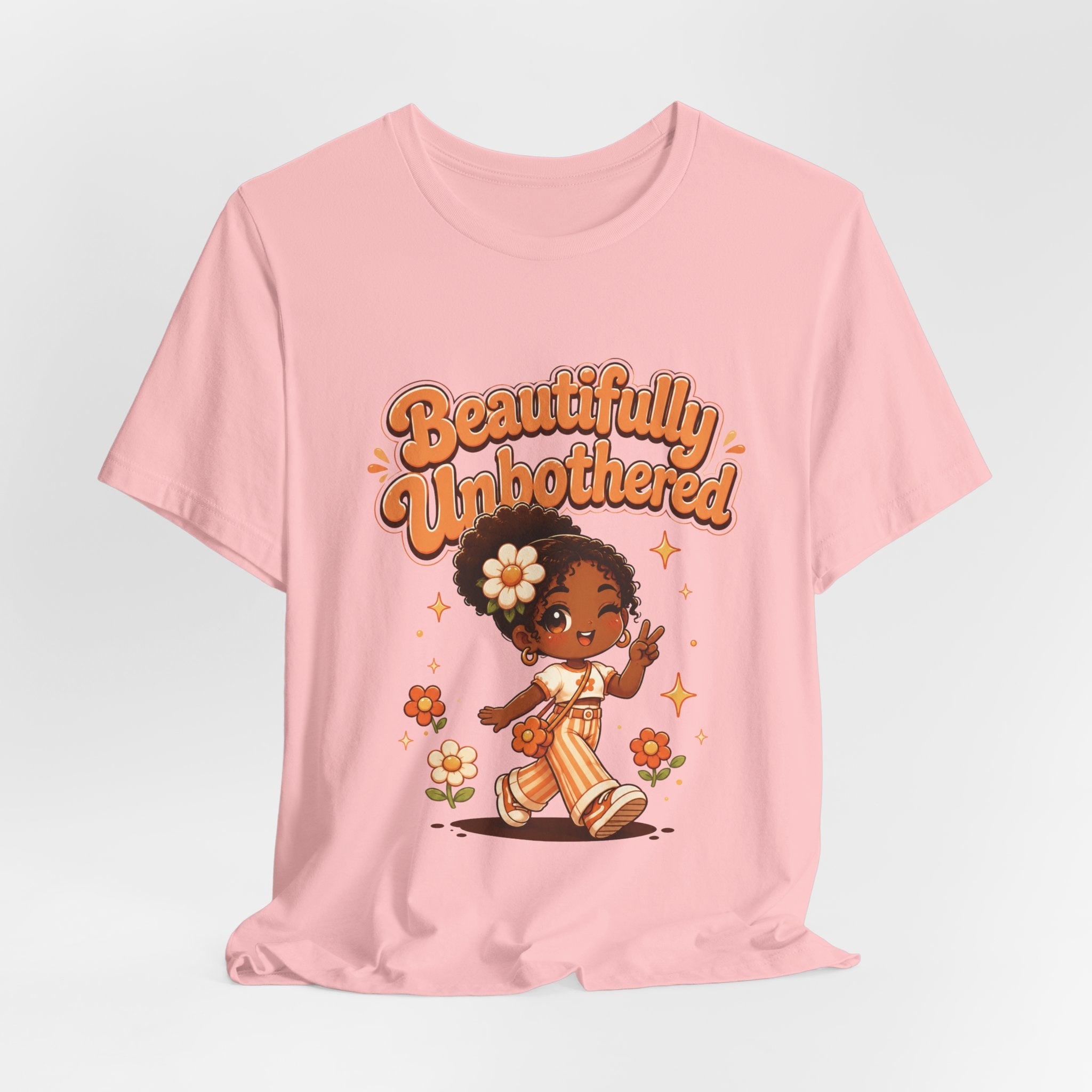 Beautifully Unbothered T-Shirt Orange
