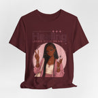 Healing Looks Good On Me T‑Shirt — Self‑Care Positive Vibes Braids Tee