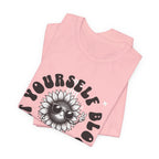 Let Yourself Bloom Sunflower T-Shirt — Positive Gardening Graphic Tee