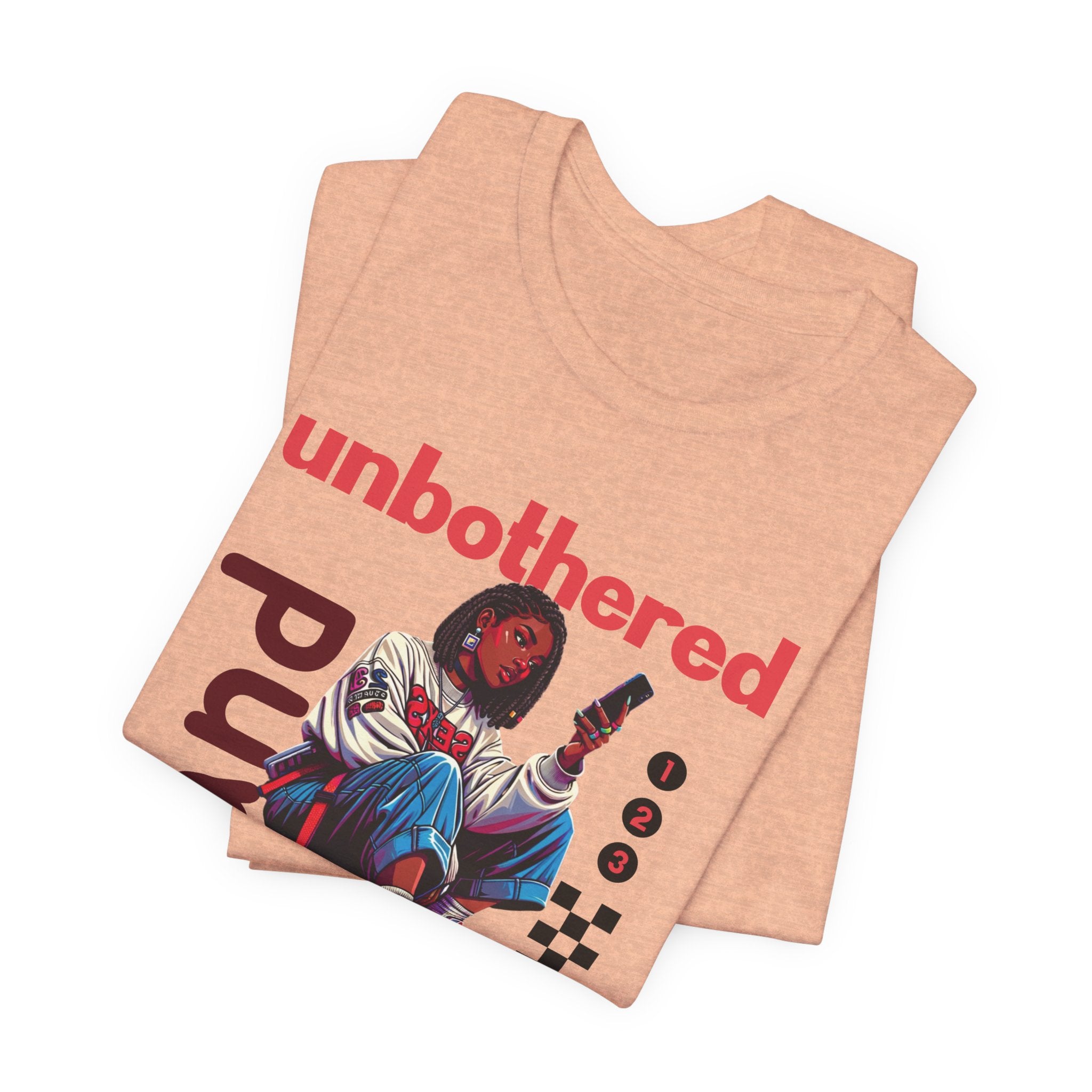 Unbothered and Unavailable Graphic Tee — Casual Streetwear Shirt
