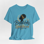 Beautifully Unbothered T‑Shirt — Afrocentric Empowerment Tee
