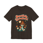 Beautifully Unbothered Tee — Retro Cute Girl Graphic T‑Shirt