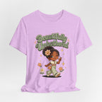 Beautifully Unbothered Tee — Retro Cute Girl Graphic T-Shirt