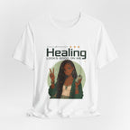 Healing Looks Good On Me Loc Tee — Empowering Self-Care Graphic T-Shirt