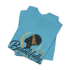 Beautifully Unbothered T‑Shirt — Afrocentric Empowerment Tee