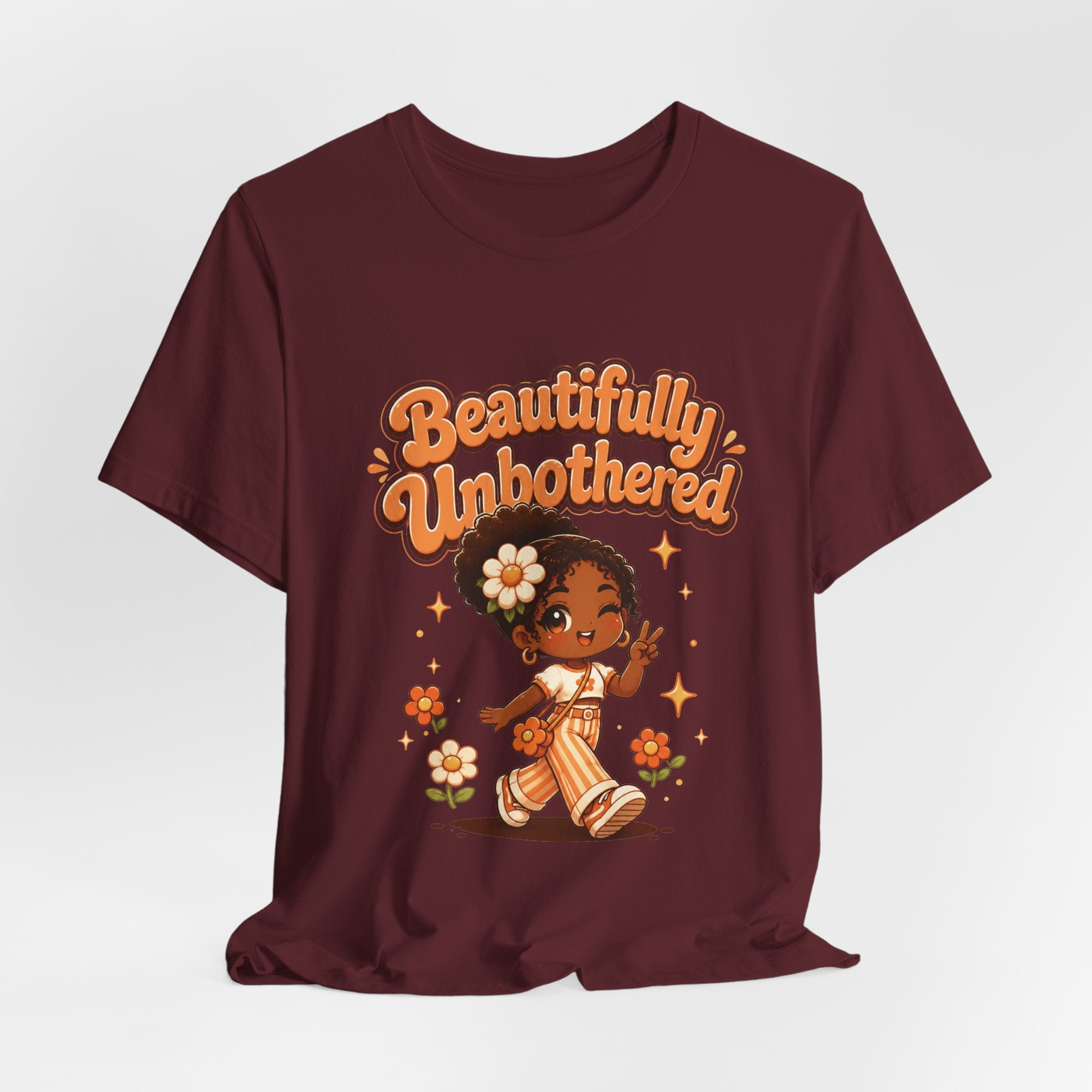 Beautifully Unbothered T-Shirt Orange