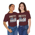 Pretty When I’m Peaceful Graphic Tee — Calm Positive Statement T-Shirt