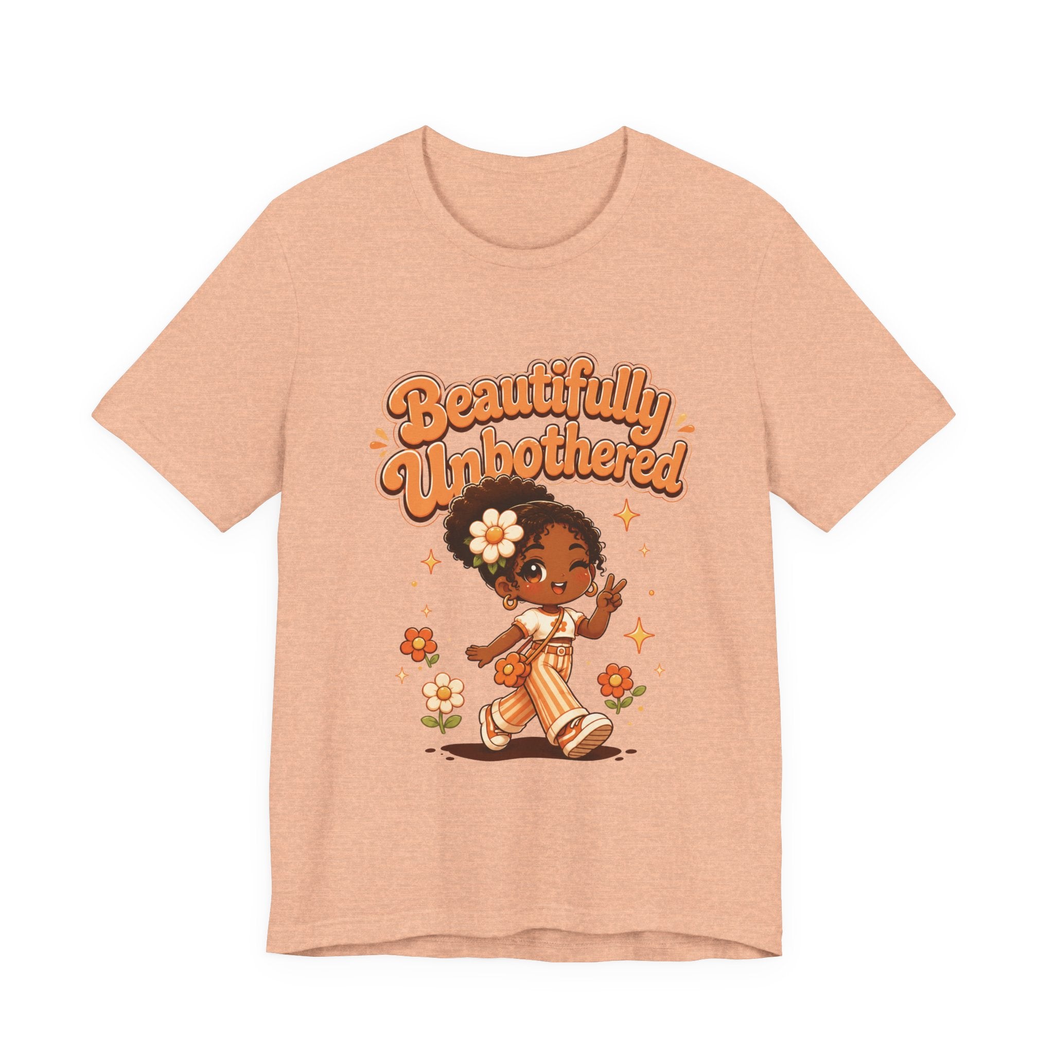 Beautifully Unbothered T-Shirt Orange