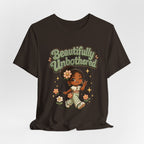 Beautifully Unbothered Tee — Retro Cute Girl Graphic T-Shirt