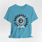 Let Yourself Bloom Sunflower T-Shirt — Positive Gardening Graphic Tee