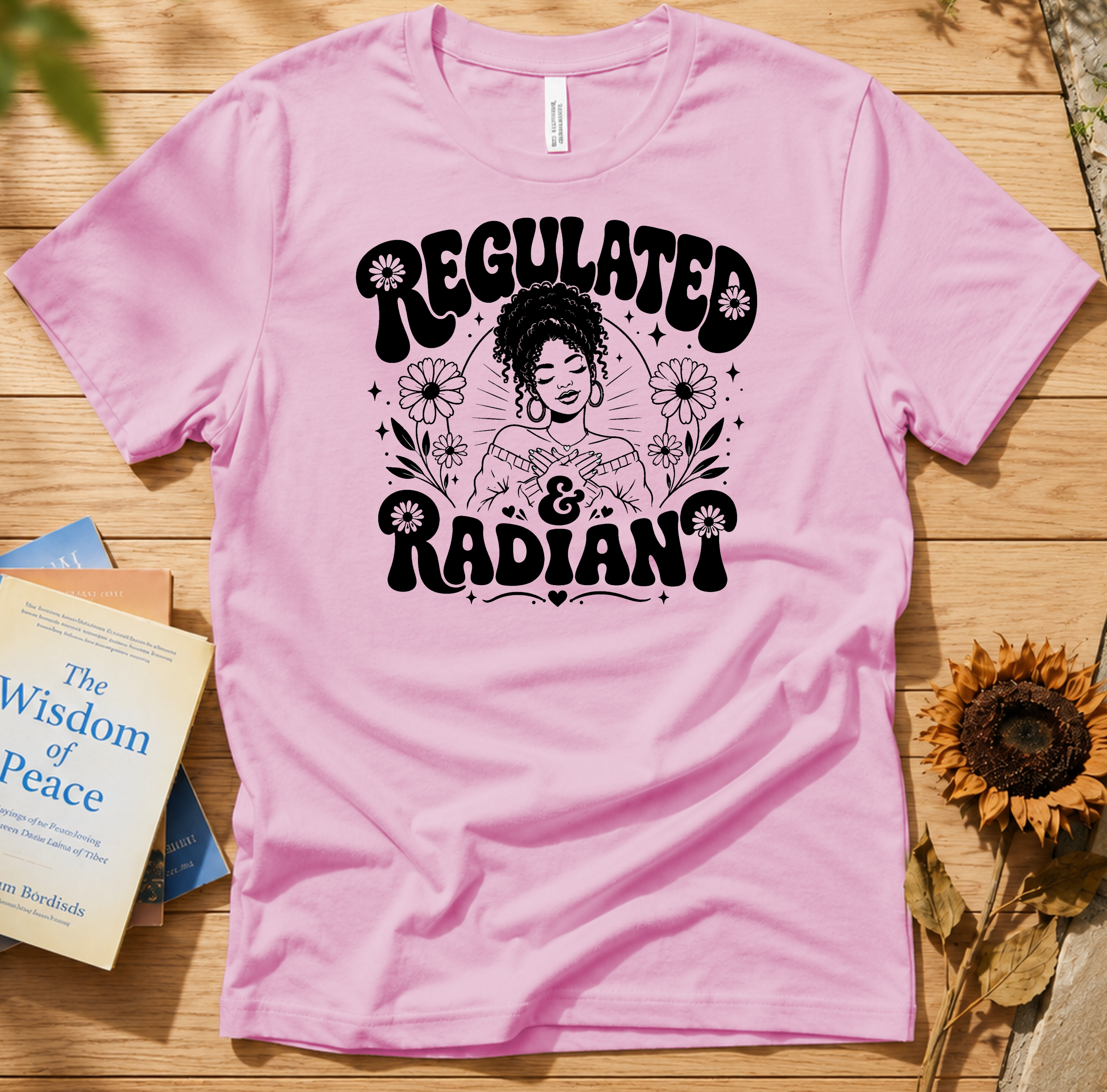 Regulated & Radiant Floral Graphic Tee