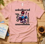 Unbothered and Unavailable Graphic Tee — Casual Streetwear Shirt